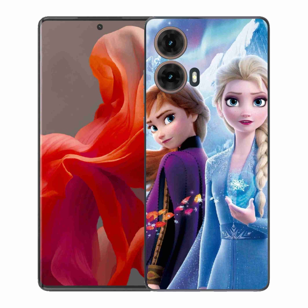 Gél védőburkolat mmCase a Motorola Moto G85 5G készülékhez - Ice Kingdom 3