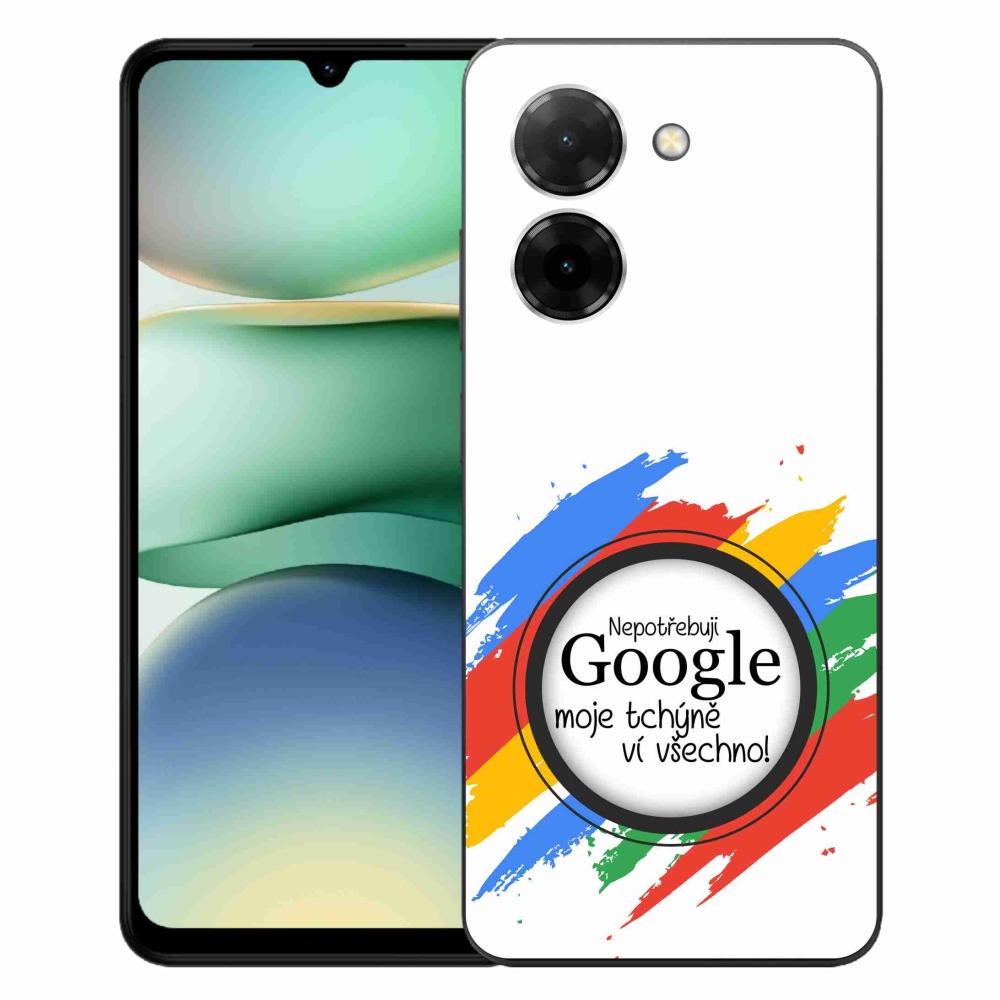 Gél borító mmCase a Xiaomi Redmi A5 (171.7x77.8x8.3mm) - anyós tudja, minden fehér háttérrel