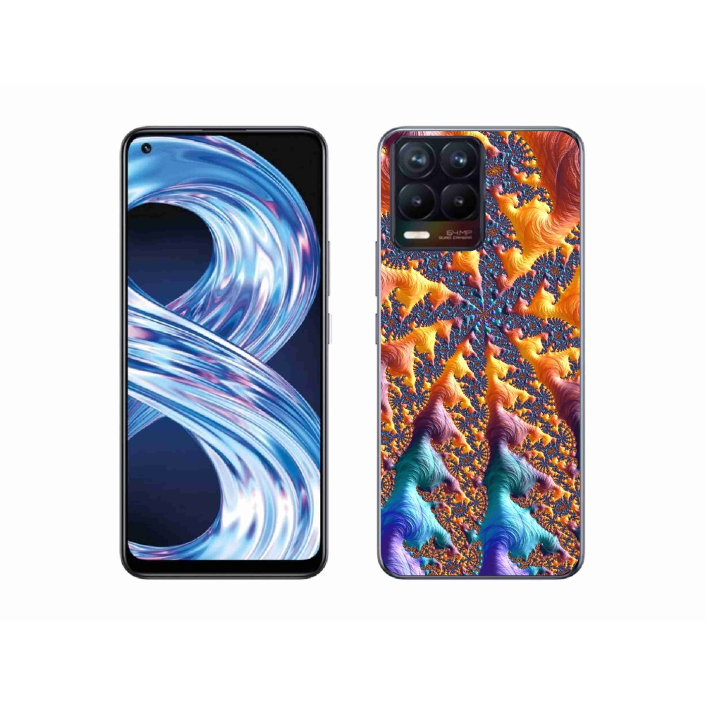 Gél borítás mmCase a Realme 8 Pro számára - absztrakt motívum 23