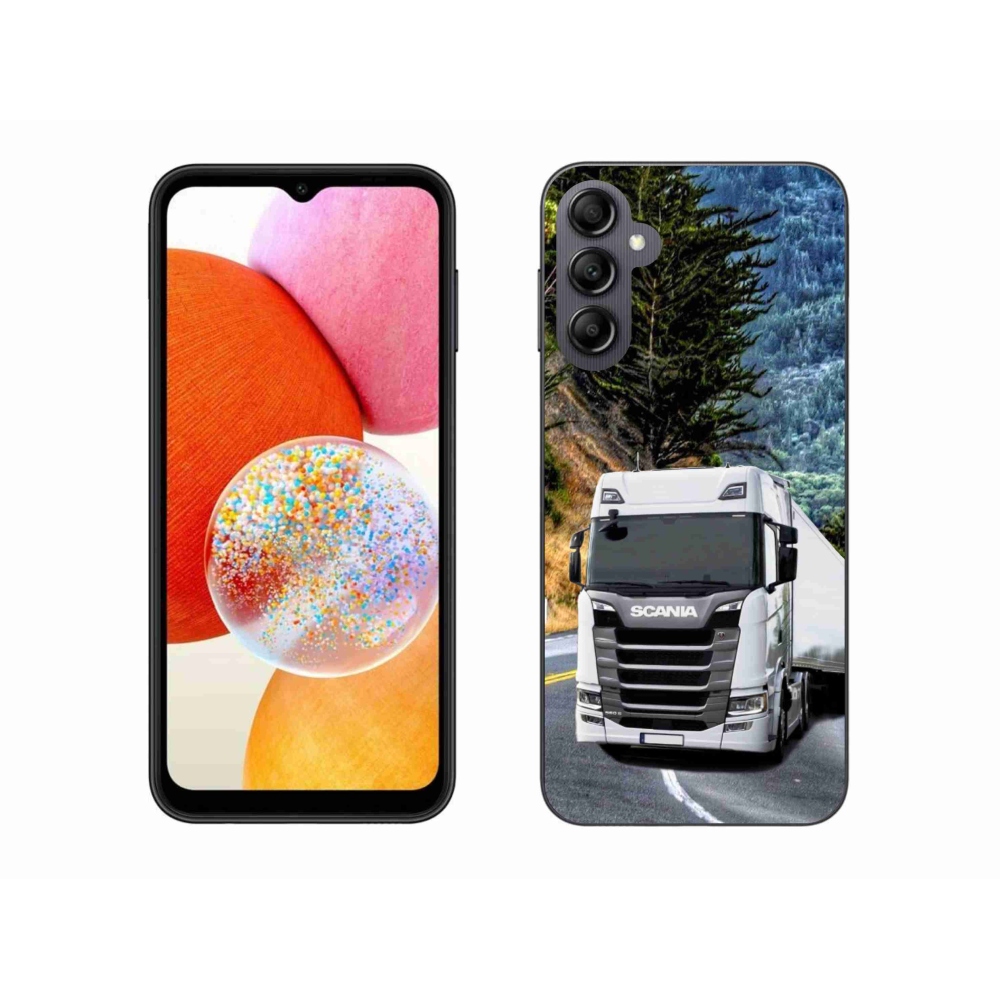 Gél borító mmCase Samsung Galaxy A14 4G/5G - teherautó 1