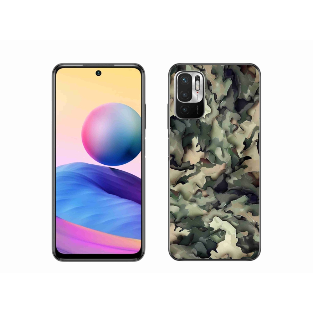 Zselés borítás mmCase a Xiaomi Poco M3 Pro/5G számára - álcázott minta 9