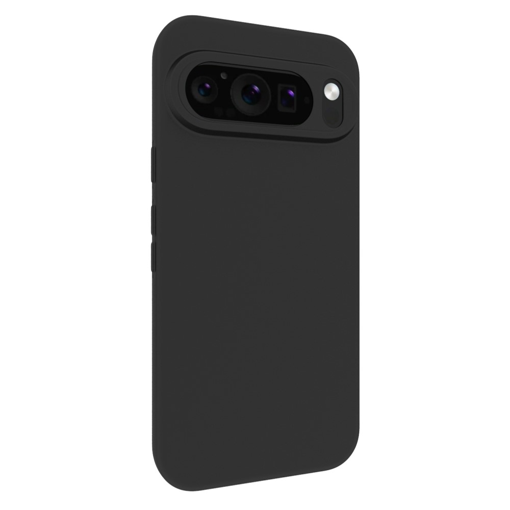 Matt zselés tok Google Pixel 9/9 Pro készülékhez - fekete