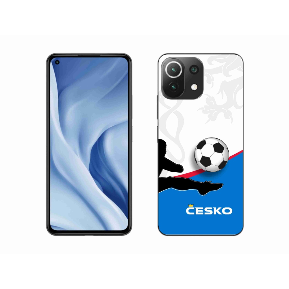 Gél borítás mmCase a Xiaomi 11 Lite 5G NE - futball Csehország 3