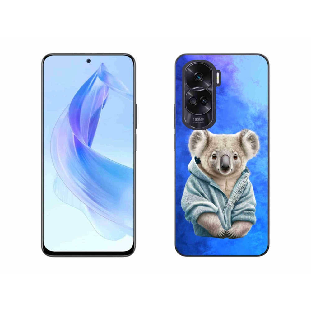 Zselés borítás mmCase a Honor 90 Lite készülékhez - koala pulóverben