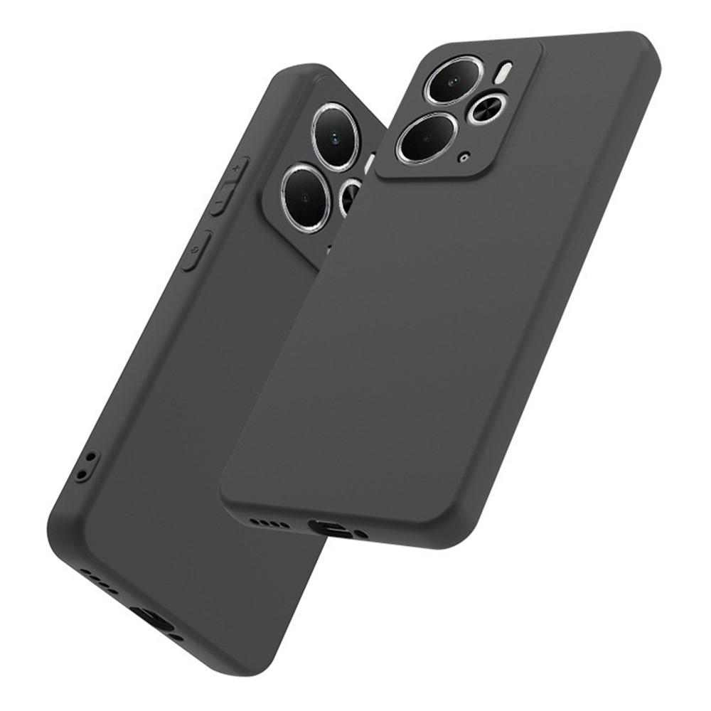 Matt zselés tok a Realme 14 5G készülékhez - fekete