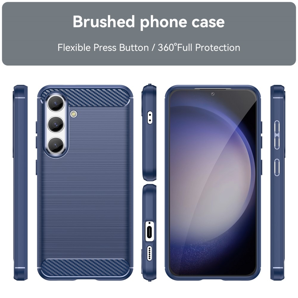 Szénálló zselés tok Samsung Galaxy S24 készülékhez - kék