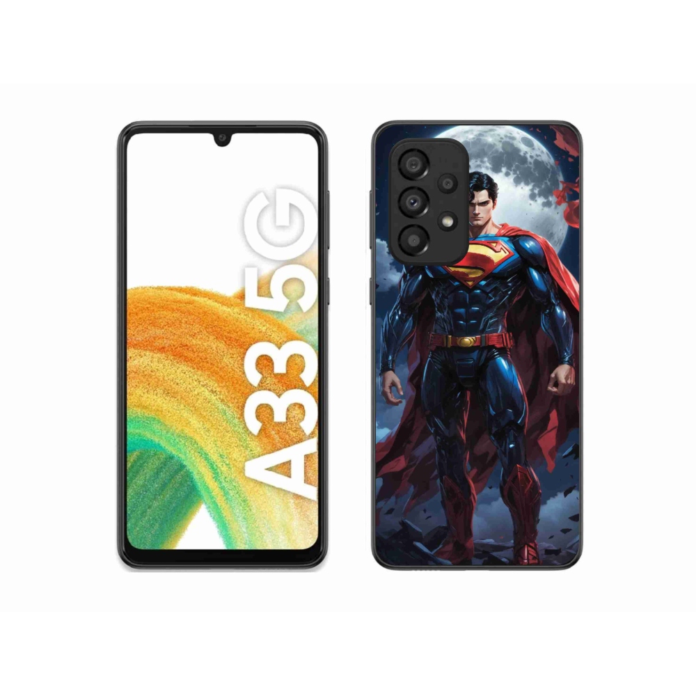 Zselés borítás mmCase Samsung Galaxy A33 5G - superman