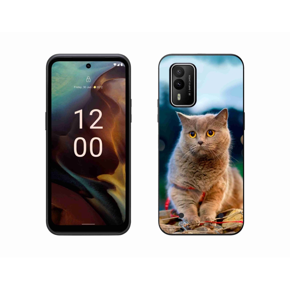 Gél védőburkolat mmCase a Nokia XR21 készülékhez - Brit kék 2