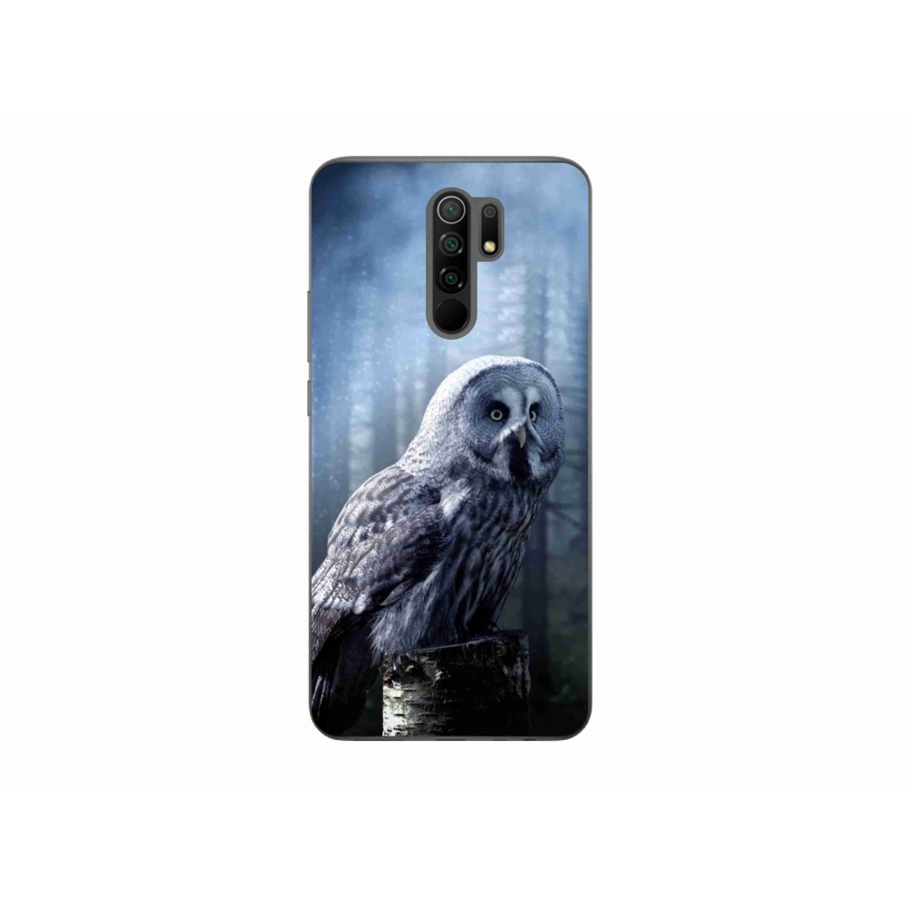 Gél borítás mmCase a Xiaomi Redmi 9-hez - bagoly