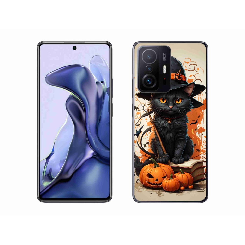 Gél borítás mmCase a Xiaomi 11T számára - cat wizard