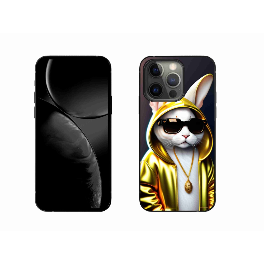 Zselés borítás mmCase iPhone 13 Pro készülékhez - cat boss