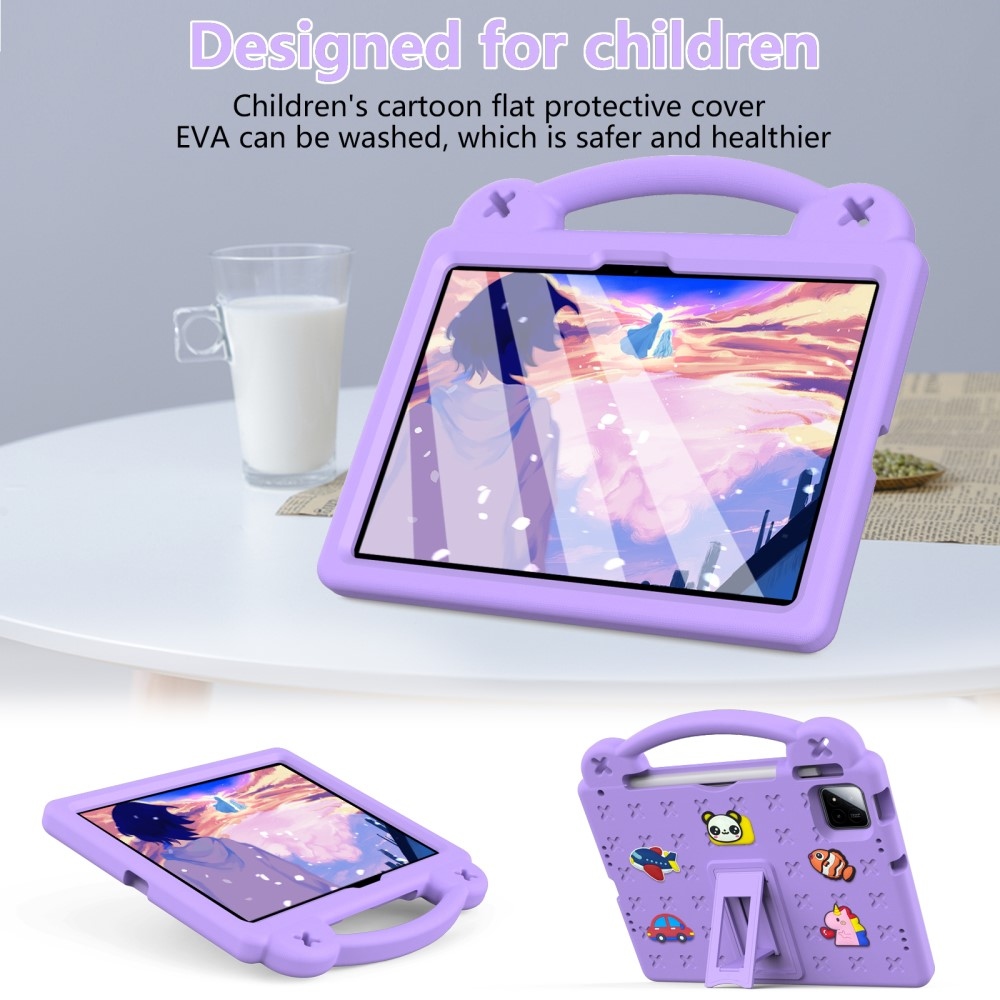 Gyerekek tartós táblagép tok Xiaomi Pad 7/7 Pro - lila