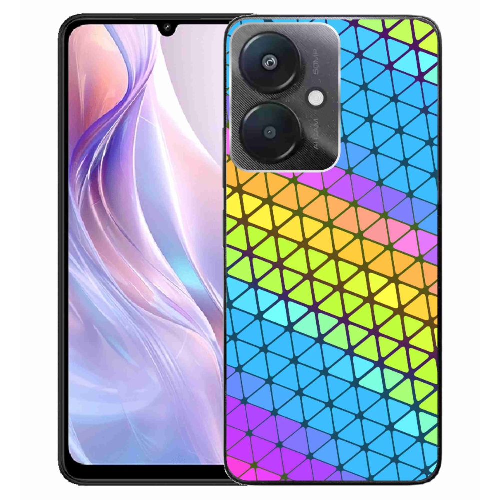Gél borítás mmCase a Xiaomi Redmi 13C 5G számára - absztrakt motívum 16