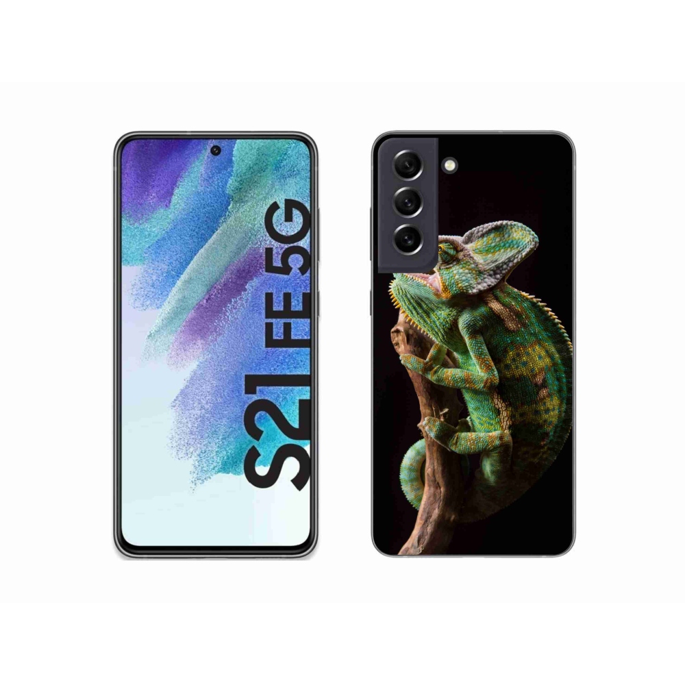 Zselés borítás mmCase Samsung Galaxy S21 FE 5G - kaméleon