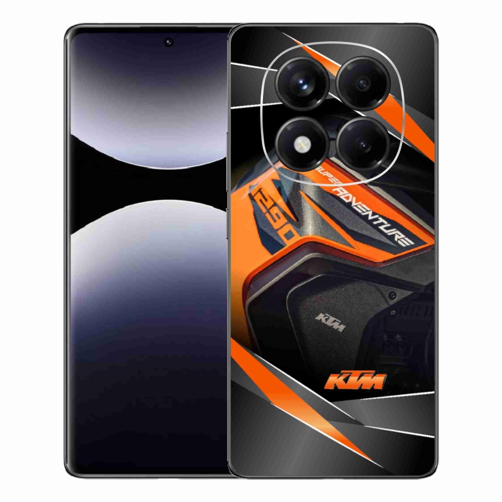 Gél borítás mmCase a Xiaomi Redmi Note 14 Pro készülékhez - motoros ktm