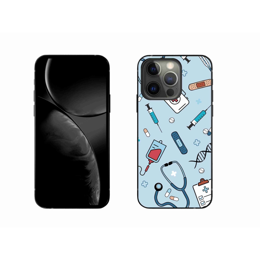 Zselés borítás mmCase iPhone 13 Pro készülékhez - egészség 1