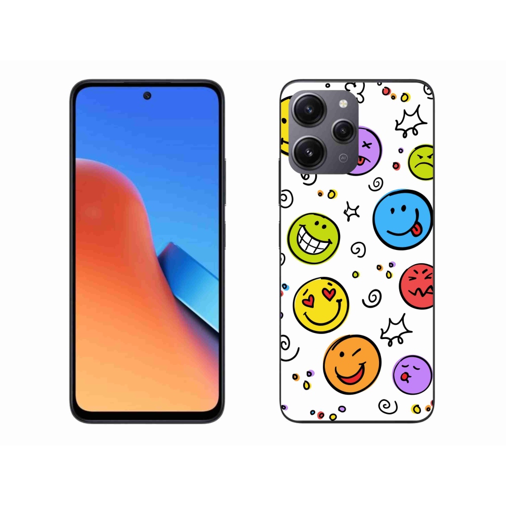 Gél borítás mmCase a Xiaomi Redmi 12-hez - smiley-k