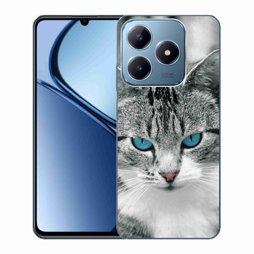 Zselés borítás mmCase a Realme C63 készülékhez - cat view 1