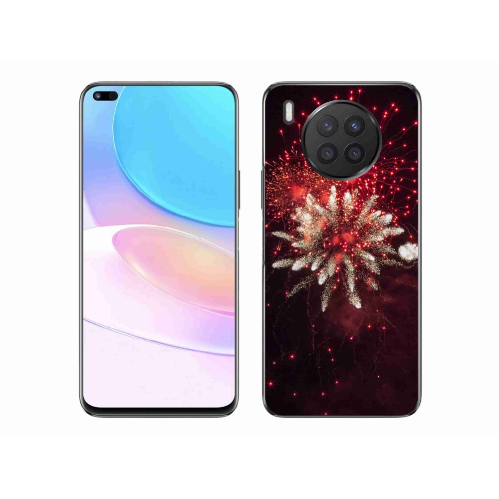 Zselés borítás mmCase a Honor 50 Lite-hoz - tűzijátékok