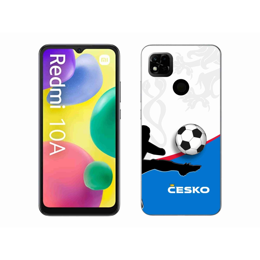 Gél borítás mmCase a Xiaomi Redmi 10A - futball Csehország 3