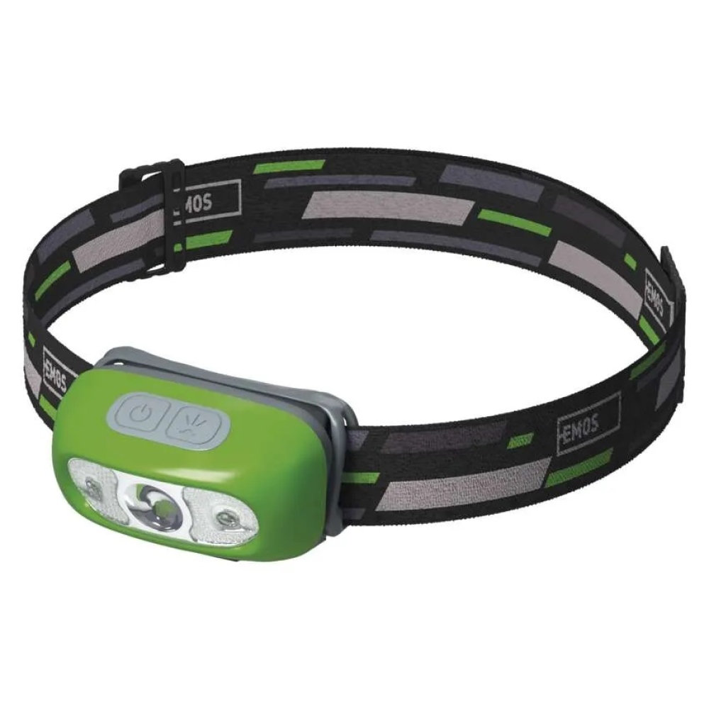 CREE LED újratölthető fejlámpa P3534, 230 lm, 80 m, Li-Pol 1200 mAh