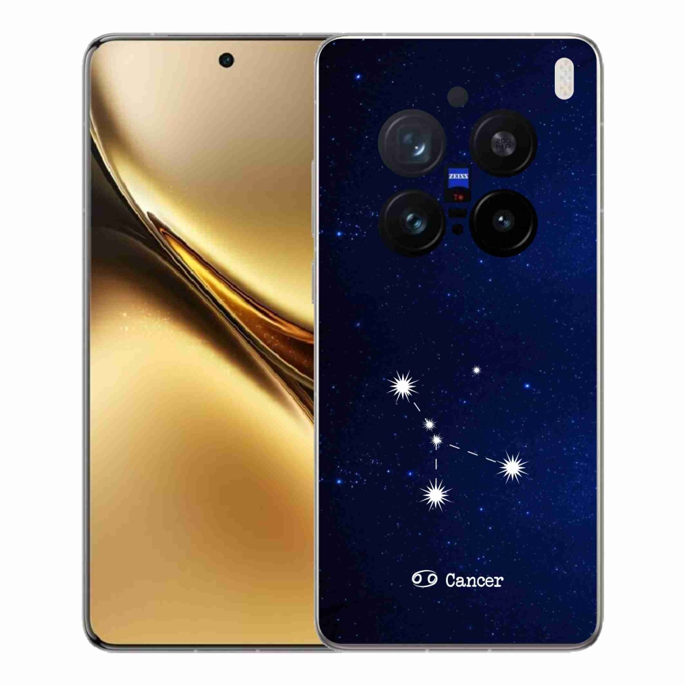 Zselés borítás mmCase a Vivo X200 Pro 5G készülékhez - csillagkép Rák