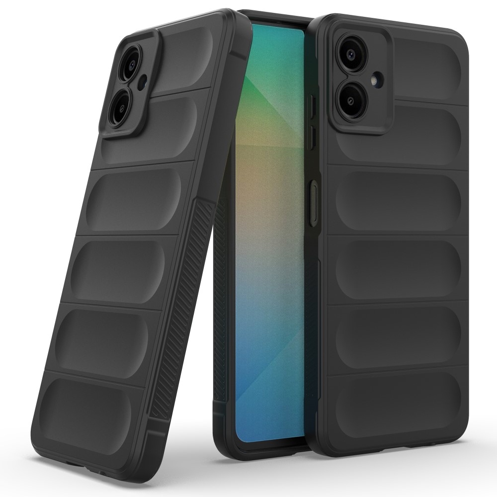 Rugg tartós zselés tok Samsung Galaxy A06 4G - fekete