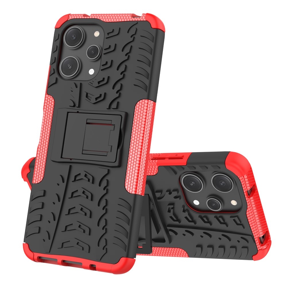 Kick tartós borítás Xiaomi Redmi 12 4G/5G készülékhez - piros