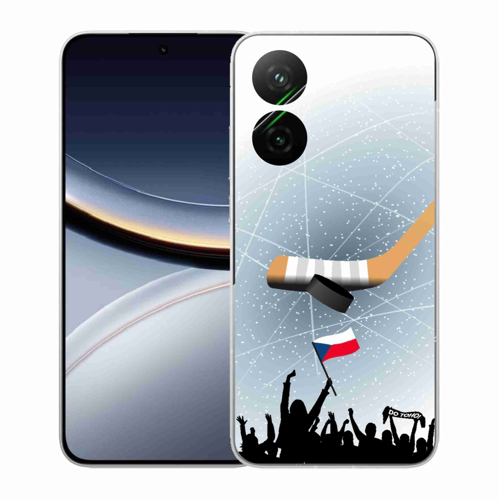 Gél borítás mmCase a Xiaomi Poco F7 5G-hez - hoki rajongóknak