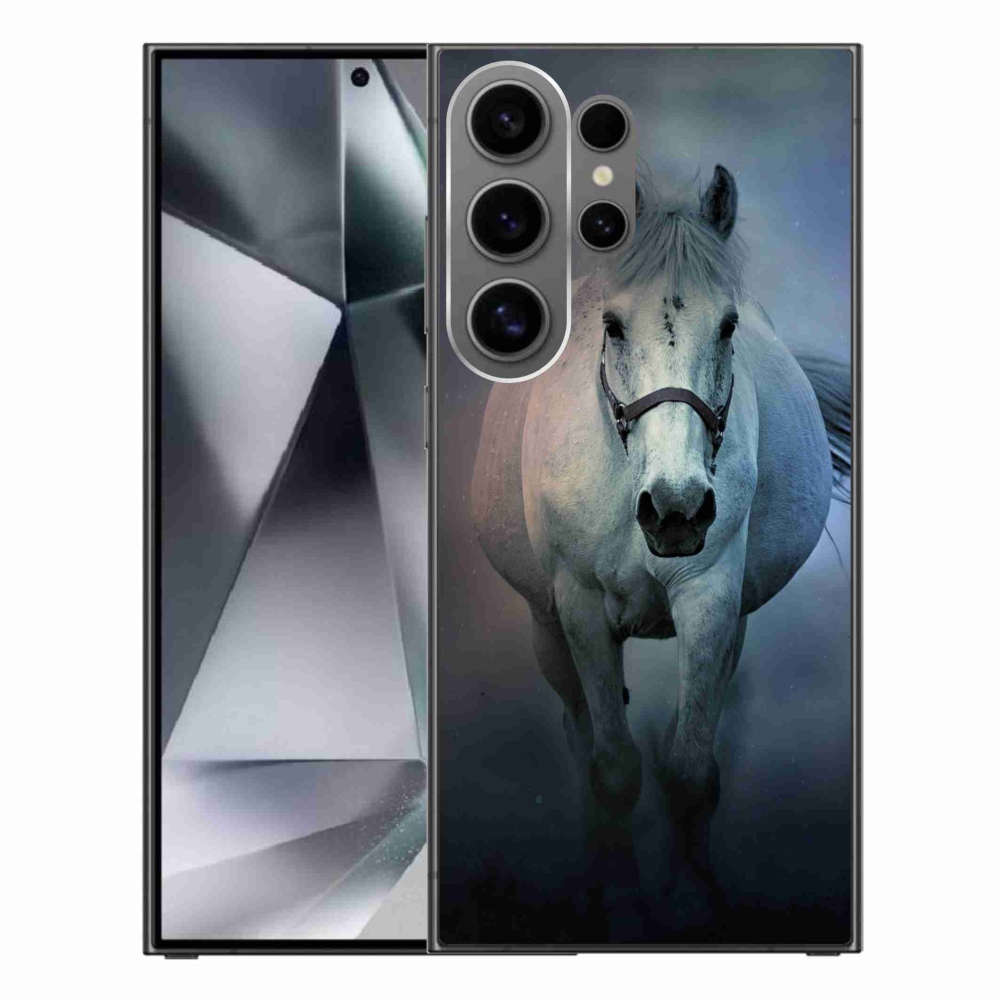 Gél tok mmCase Samsung Galaxy S24 Ultra - futó fehér ló