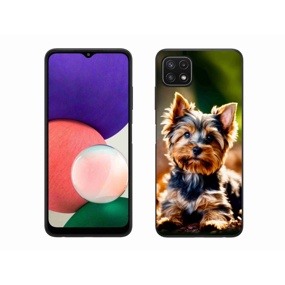 Gél védőburkolat mmCase Samsung Galaxy A22 5G - Yorkshire 10