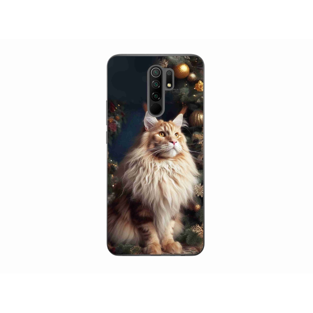 Gél borítás mmCase a Xiaomi Redmi 9-hez - macska a fánál
