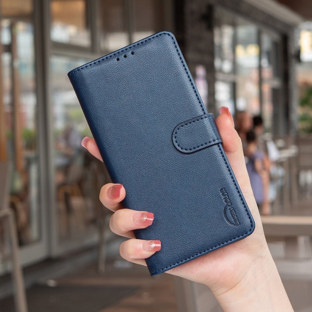 BINFEN könyv tok Xiaomi 15 Pro-hoz - kék
