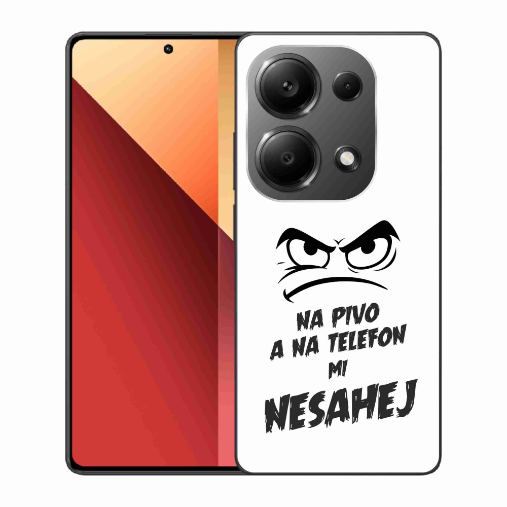 Gél borítás mmCase a Xiaomi Redmi Note 13 Pro 4G/Poco M6 Pro - sör motívum 2 fehér háttérrel