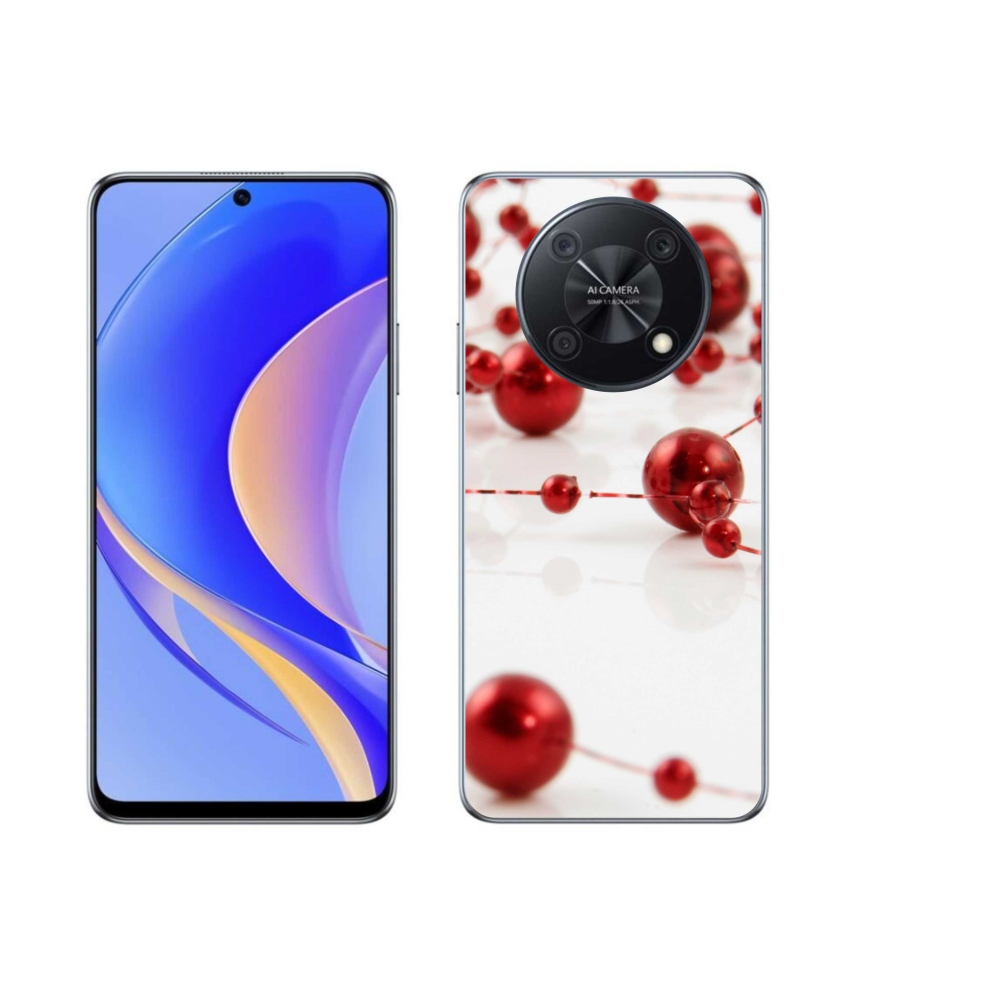 Gél borítás mmCase a Huawei Nova Y90 készülékhez - karácsonyi lánc