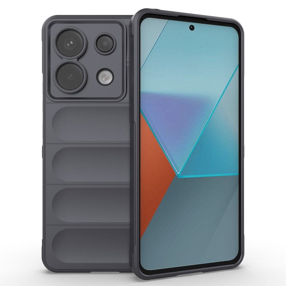 Rugg tartós zselés tok Xiaomi Redmi Note 13 Pro 5G/Poco X6 5G - sötétszürke