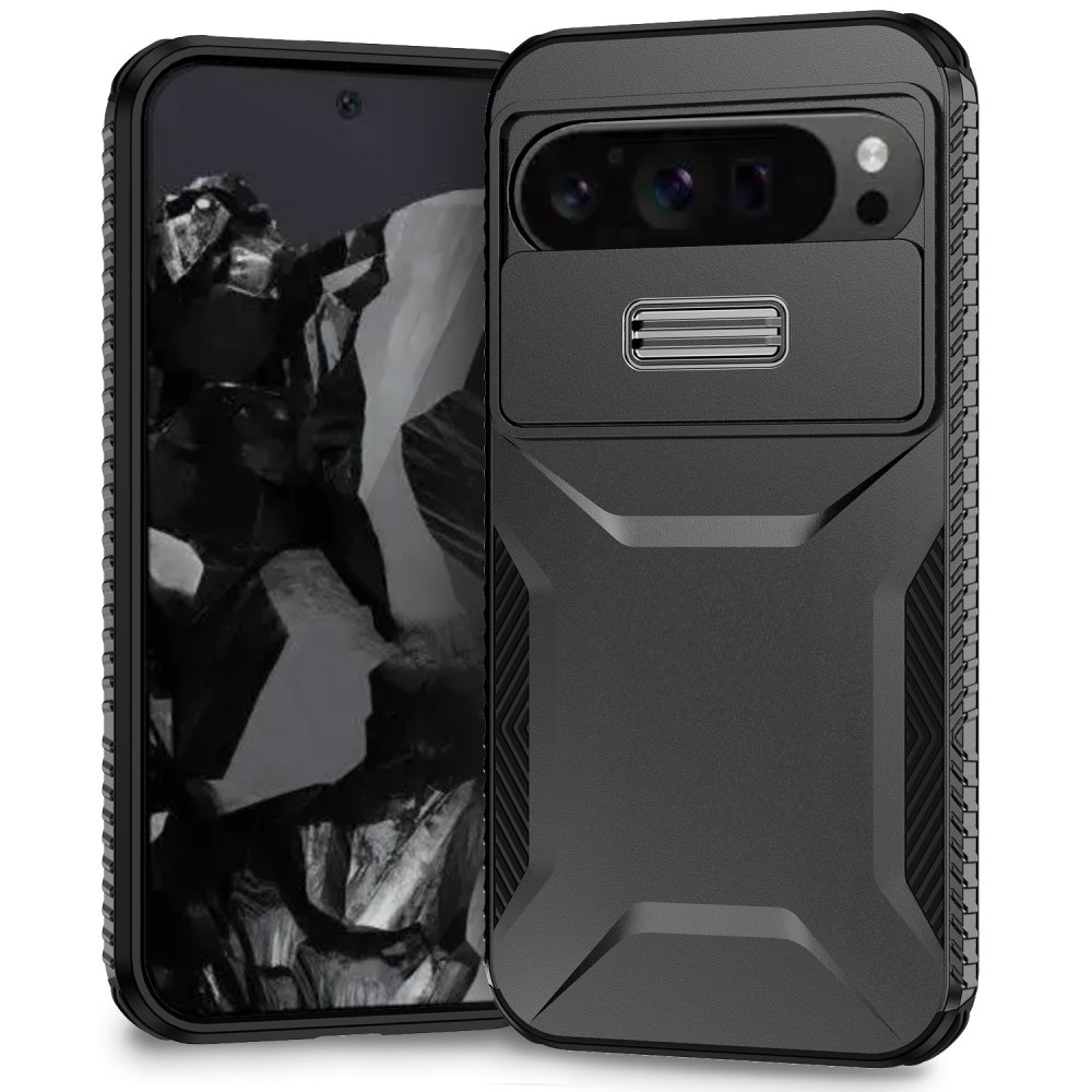 Fedél ellenálló borítás a Google Pixel 9 Pro XL-en - fekete