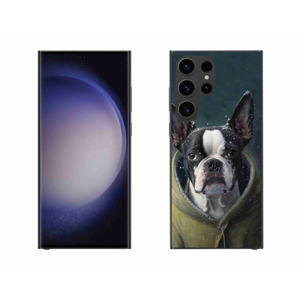 Zselés borítás mmCase Samsung Galaxy S23 Ultra 5G - bulldog