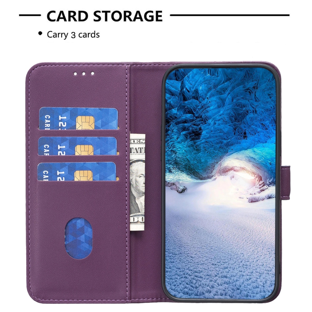 BNF könyvtáska iPhone 17 Pro készülékhez - sötétlila