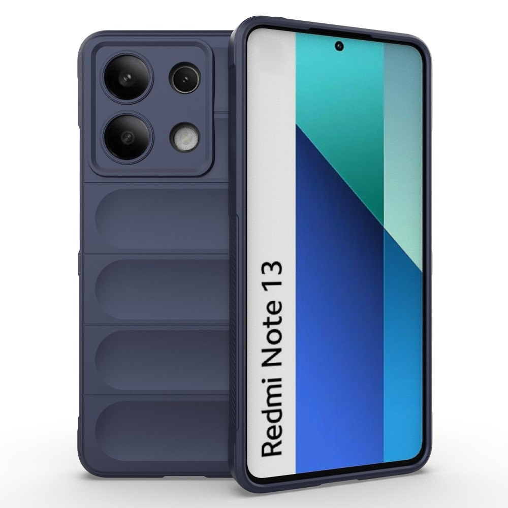 Rugg tartós zselés tok Xiaomi Redmi Note 13-hoz - sötétkék