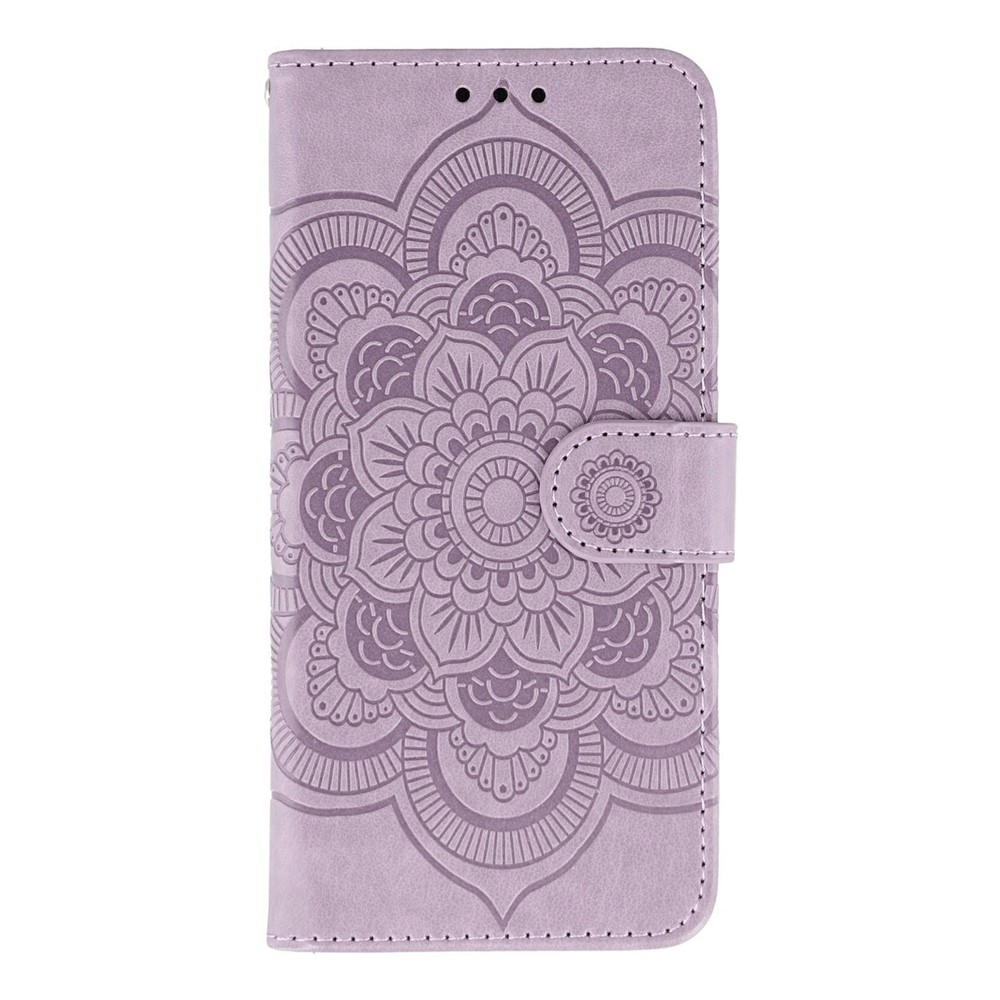 Mandala könyv tok a Xiaomi Redmi 15 5G-hez - lila