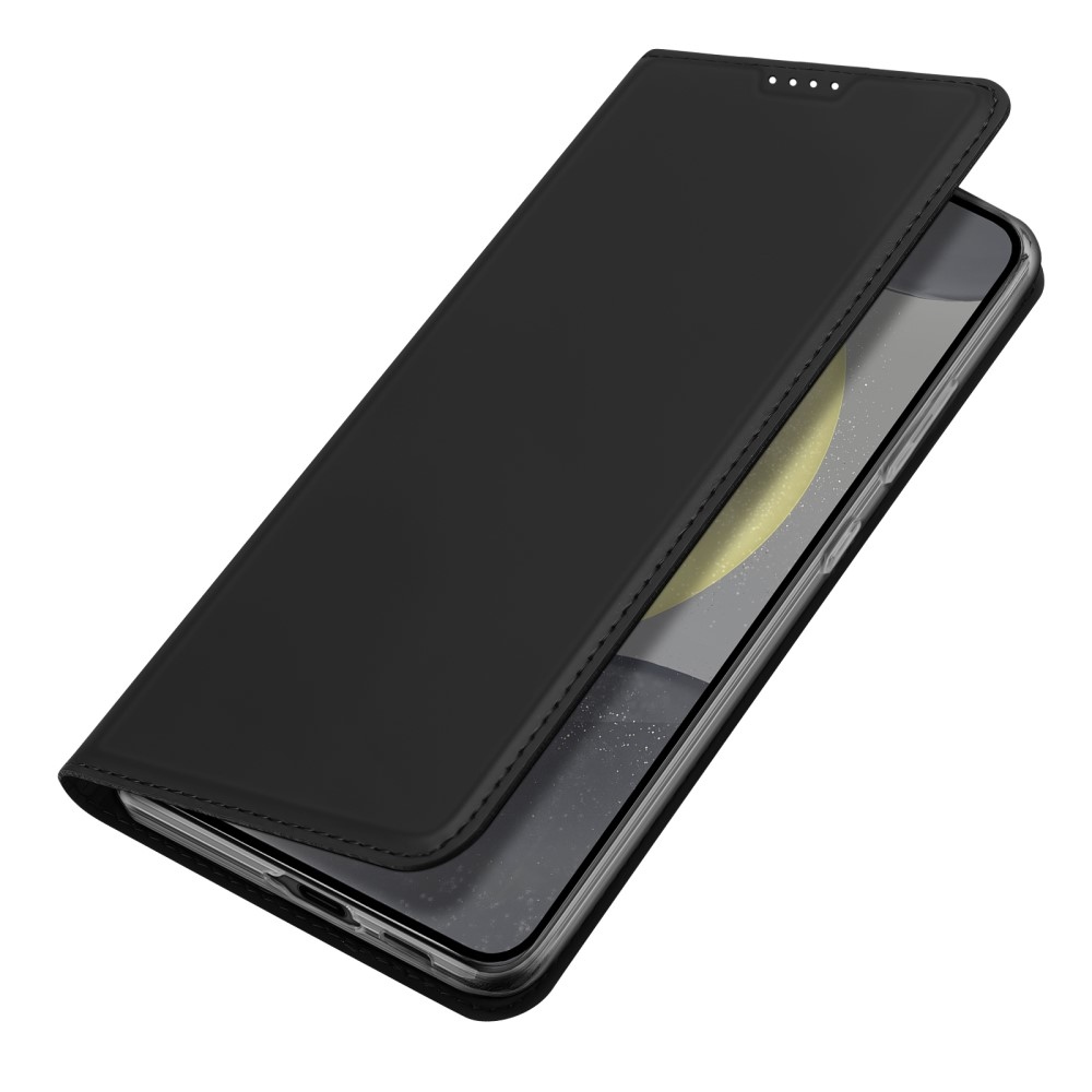 DUX könyvtáska Samsung Galaxy S24 FE készülékhez - fekete