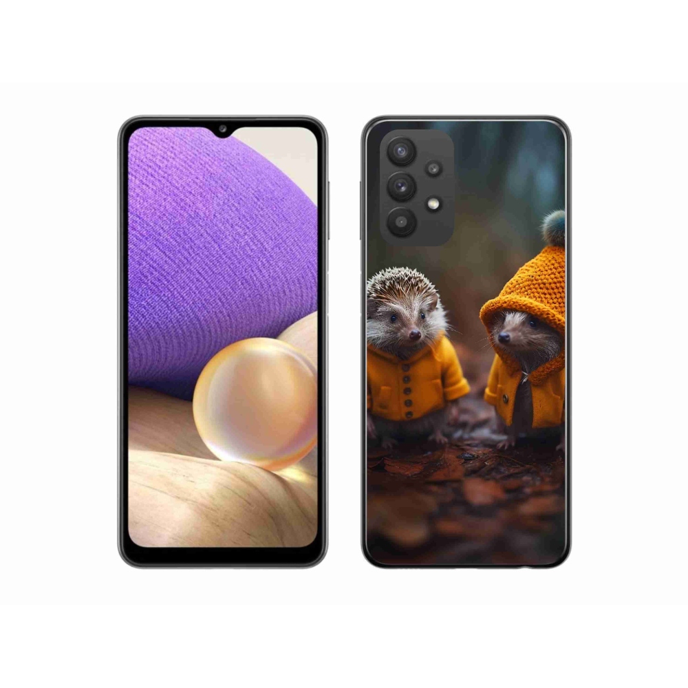 Gél védőhuzat mmCase Samsung Galaxy A32 5G - süni