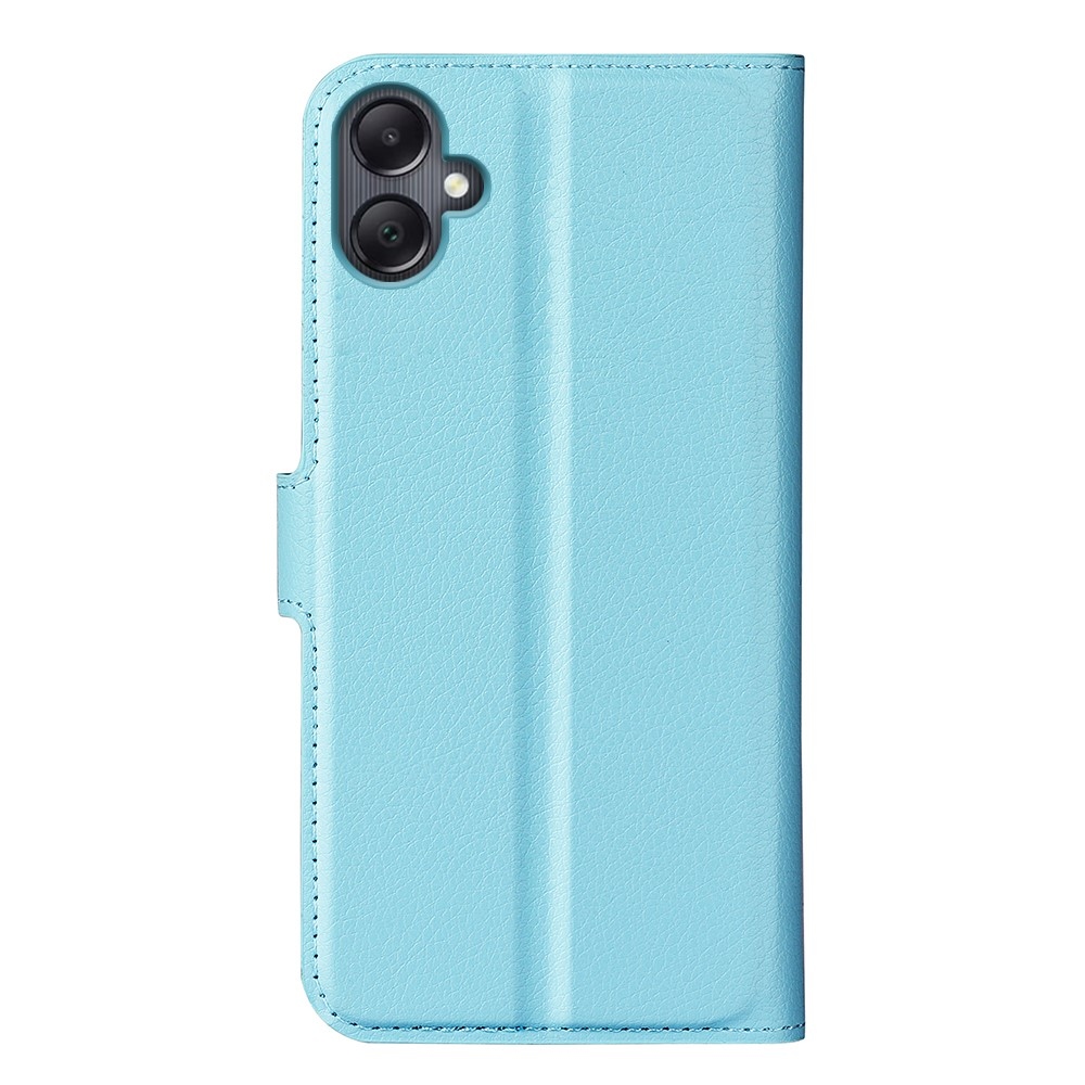 Litchi könyv tok Samsung Galaxy A06 4G - kék