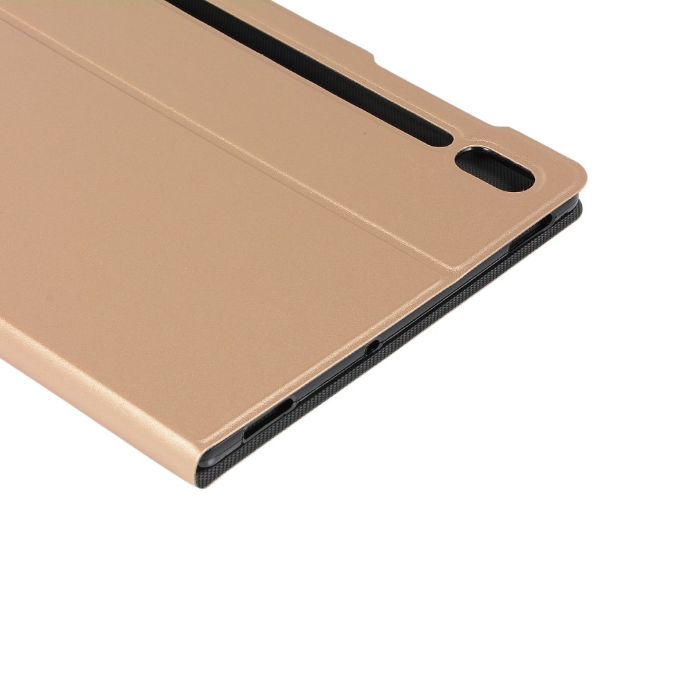 Fedélzáró tok Lenovo Tab P12 Pro táblagéphez - arany színű