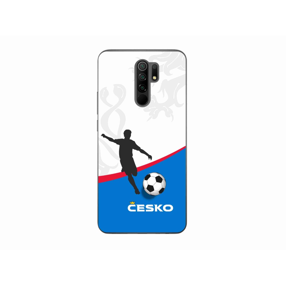 Gél borítás mmCase a Xiaomi Redmi 9 - futball Csehország 1