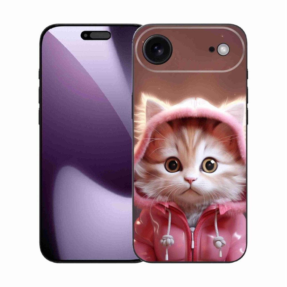 Gél borítás mmCase iPhone 17 Air készülékhez - aranyos cica 3