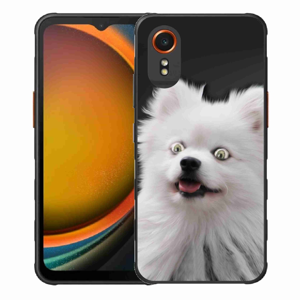 Zselés borítás mmCase Samsung Galaxy Xcover 7 készülékhez - fehér tipp