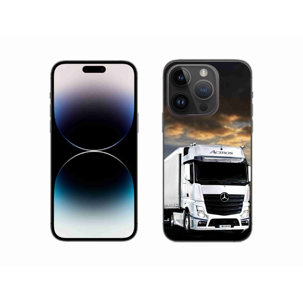 Zselés borítás mmCase iPhone 14 Pro készülékhez - teherautó