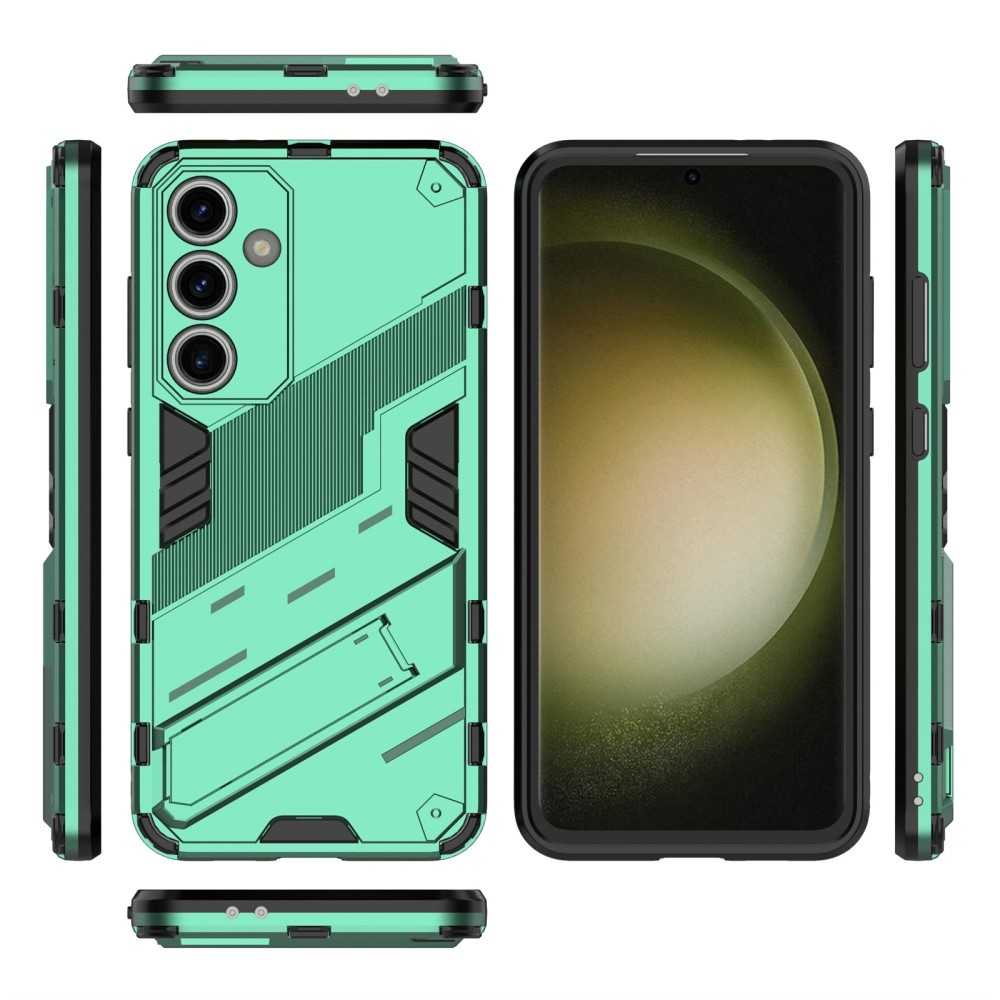 Tartós borítás Samsung Galaxy S24 FE készülékhez - zöld
